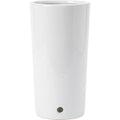 Ymxnd Tall Ceramic Orchid Pot White 18 cm