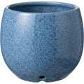 Ymxnd Speckled Ceramic Plant Pot Blue 13 cm